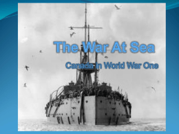 The War At Sea
