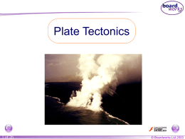 Plate Tectonics - Nicks Class Site