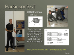 ParkinsonSAT Fall 06 Review