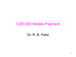 CSE-302-Mobile Payment