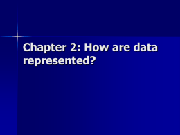 Chapter 1: How are computers organized?