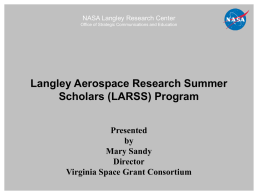 NASA Langley Research Center Office of Strategic