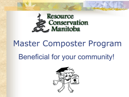 Master Composter Program