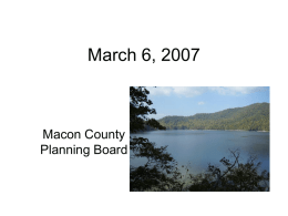 February 20, 2007 - Macon County, North Carolina