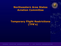 Temporary Flight Restrictions - Ascension