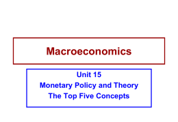 Macroeconomics Module 8