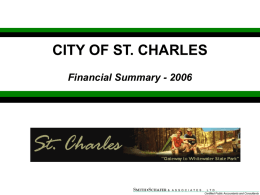 CITY OF STEWARTVILLE - St. Charles, Minnesota