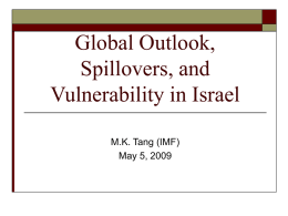 Global Outlook, Spillovers, and Vulnerabilities in Israel