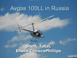 Avgas 100LL in Russia - Delfin Group |