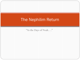 The Nephilim Return