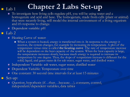 Chapter 2 Labs Set-up