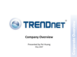 TRENDware International, Inc.