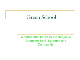 Why Green School!