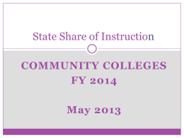 State Share of Instruction