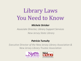 Library Laws You Need to Know