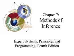 Chapter 1: Introduction to Expert Systems
