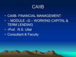 Financial Management - Welcome to Indian Institute of