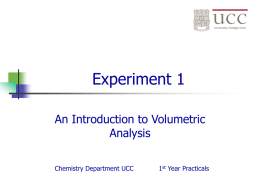 Slide 1 - ChemWeb (UCC) - UCC Chemistry web pages