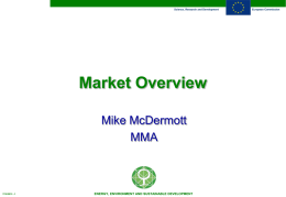 Market Overview - Leonardo ENERGY