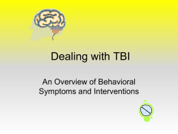 Combat Stress vs. TBI