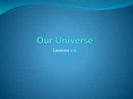 Our Universe - EarthSpace Science