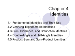 Chapter 4 Identities - City Colleges of Chicago