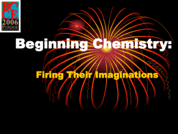 Beginning Chemistry: