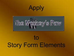 'The Monkey's Paw' - Mrs. Sullivan | English & Literature