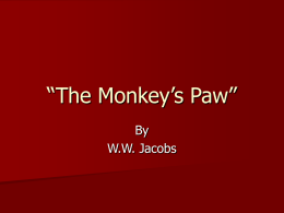 The Monkey’s Paw”
