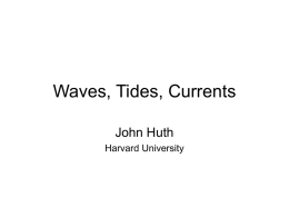 Weather and Waves - Harvard University