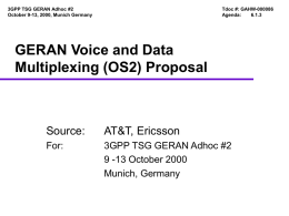 GERAN Voice and Best Effort Data Multiplexing Proposal (OS2)
