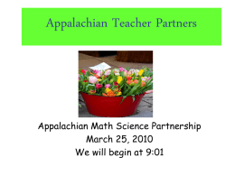 Appalachian Teacher Partners