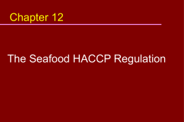 HACCP - Oregon State University