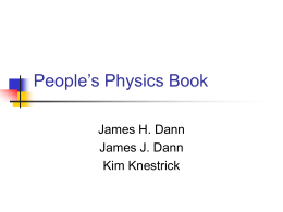 People’s Physics Book