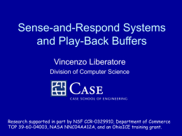 Integrated Play-Back, Sensing, and Networked Control
