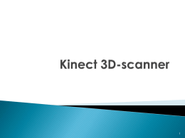 Kinect 3D-scanner - Karelia-amk