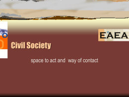 Civil Society - Znanie Association Official Web Page