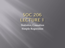 SOC 206 - Division of Social Sciences