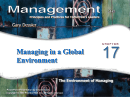 Management 3e - Gary Dessler