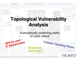 Topological Vulnerability Analysis