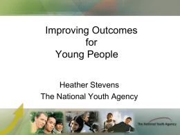 Improving Outcomes for Young People