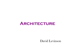 Associating - David Levinson
