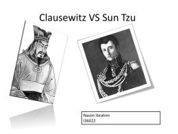 Clausewitz VS Sun Tzu
