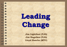Leading Change Overcoming the Ideology of Comfort and the