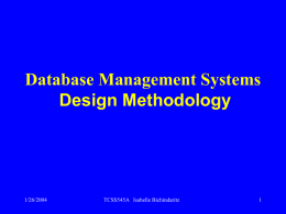 Database systems design