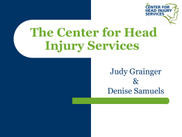 The Center for Head Injury Services