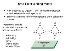 Three-Point Binding Model