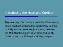 The Heartland Corridor