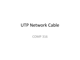 UTP Network Cable