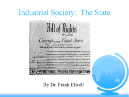 Industrial Society: The State